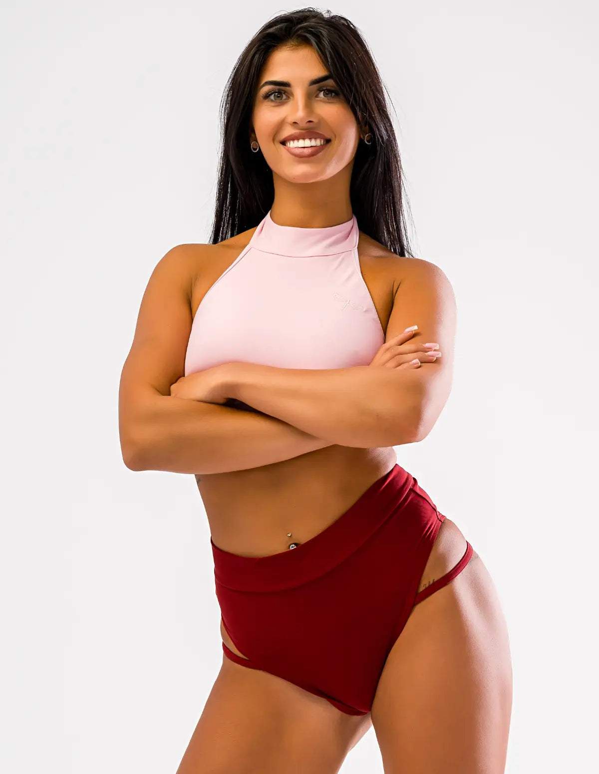 Pole Shorts with Side Straps - Anna