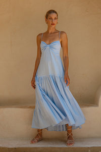 Aurelia Linen Maxi Dress