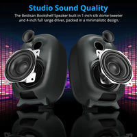 60W Gaming Bluetooth Speaker Soundbar for PC & TV (Black)