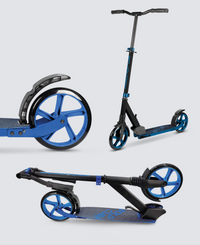 Deep Blue - Big 2 Wheel Scooter-1