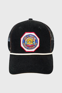 Curved Brim Fisherman Trucker Hat