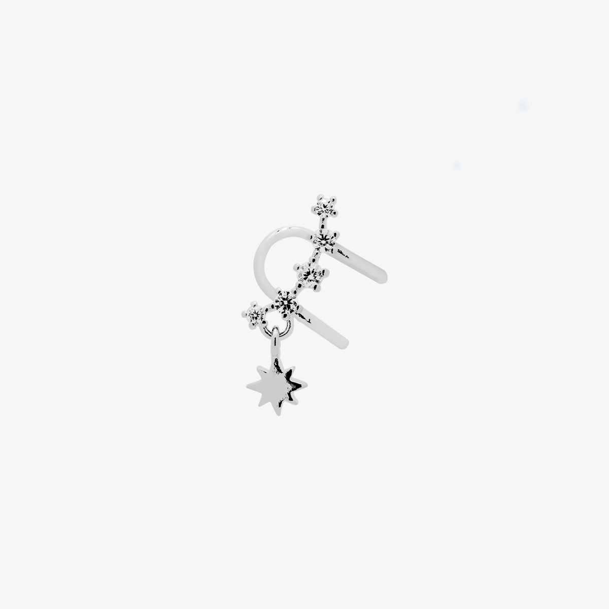 Milkyway celestial drop ear cuff no piercing required — view 5