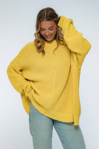 Cloud Nine Long Sleeve Cotton Sweater