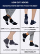 Low Ankle Socks for Men and Women Pack of 5 Pairs