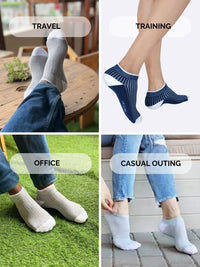 Stylish and versatile ribbed socks designed for everyday use.
