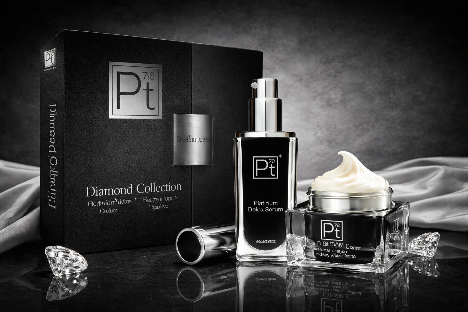 Platinum Delux Diamond Set