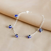Single line Evil Eye Bracelet-2