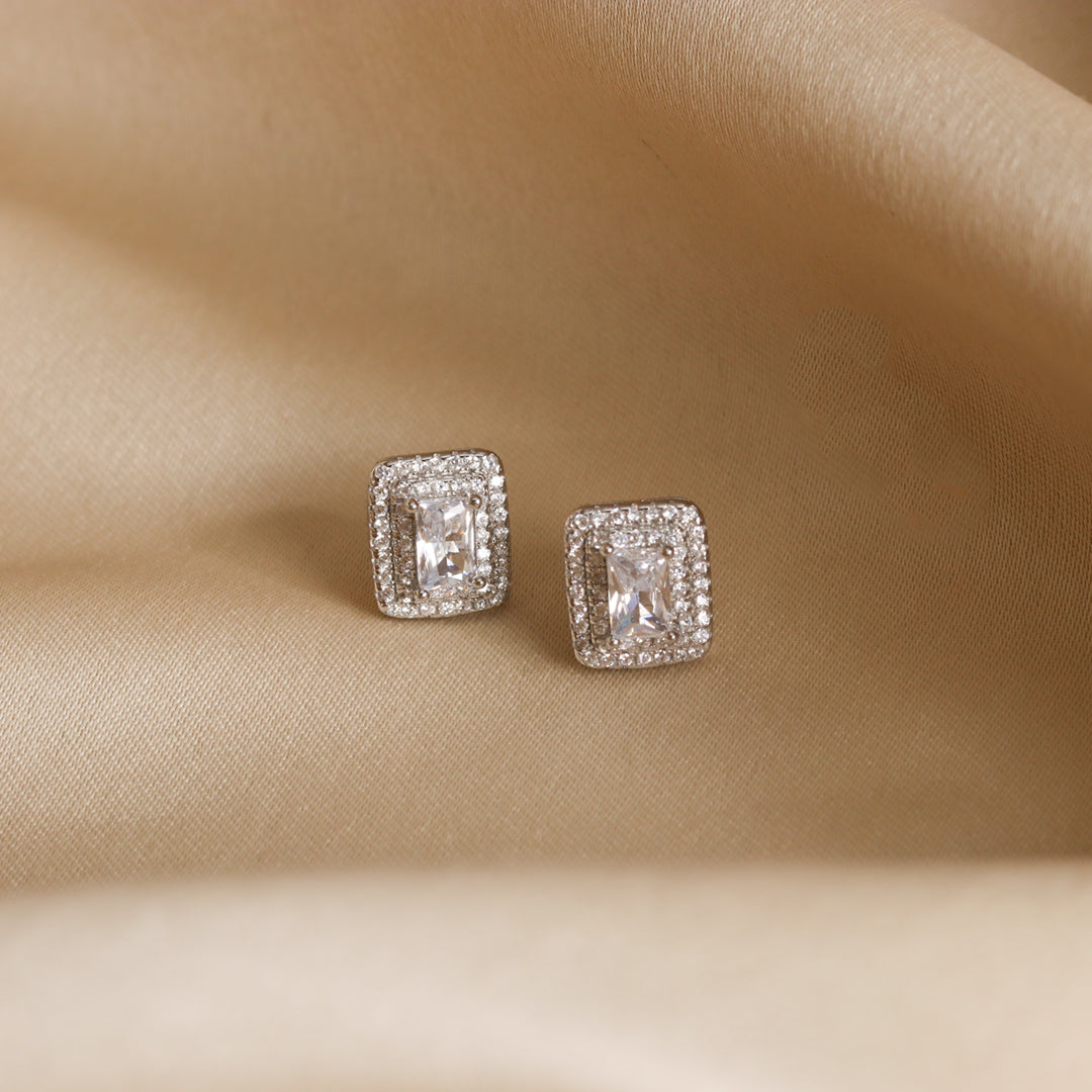 Zircon Square Studds-3