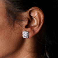 Zircon Square Studds-4