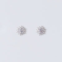 Zircon Traditional Floral Studds-0