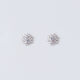 Zircon Traditional Floral Studds