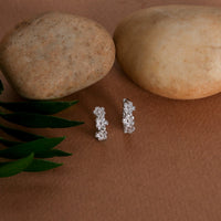 Zircon Floral Hoops-1
