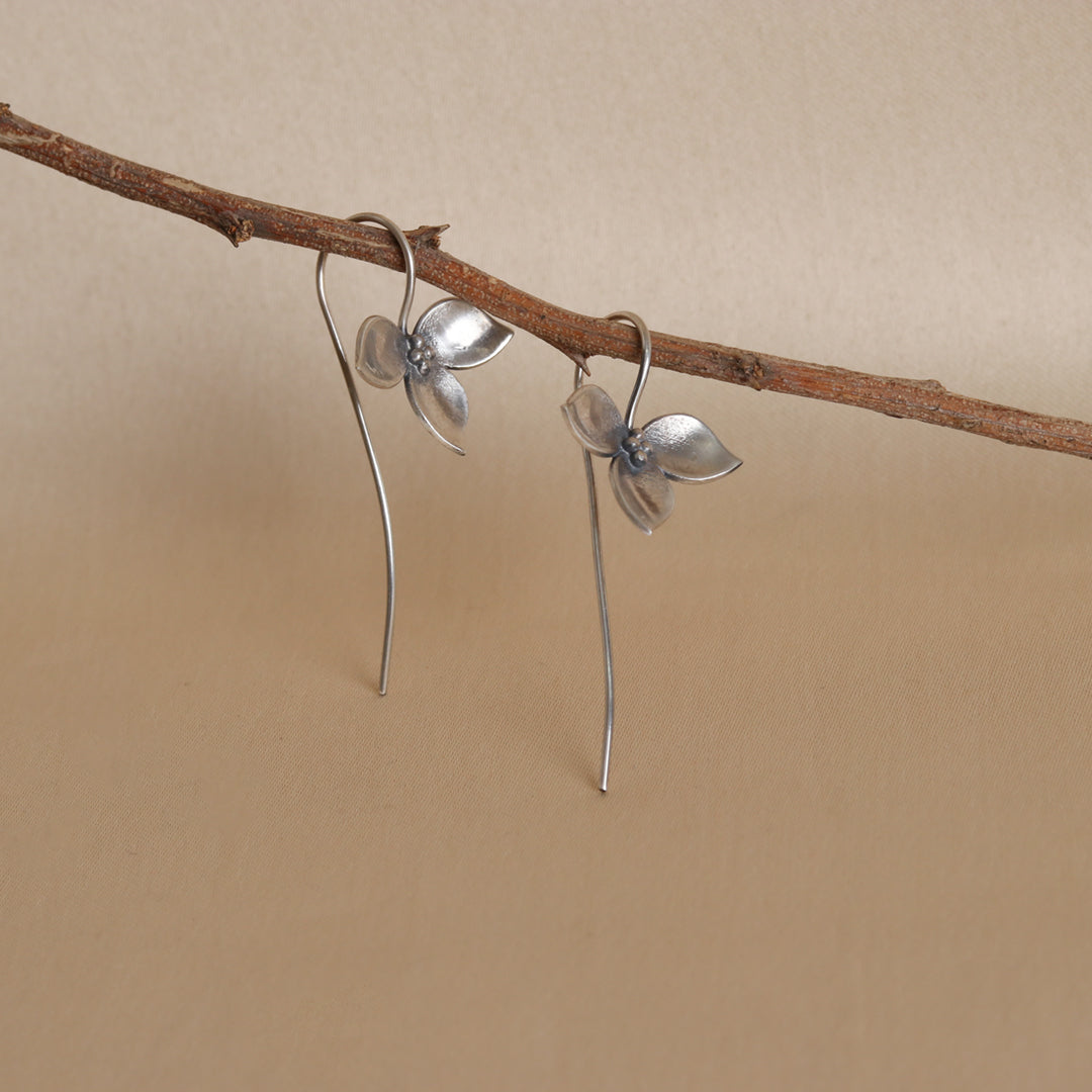 Trillium Hook Earrings-3