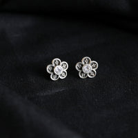 Floral Zircon Studds-4