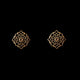 Gold-Plated Cutwork Earrings