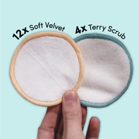 16 Reusable Makeup Remover Pads