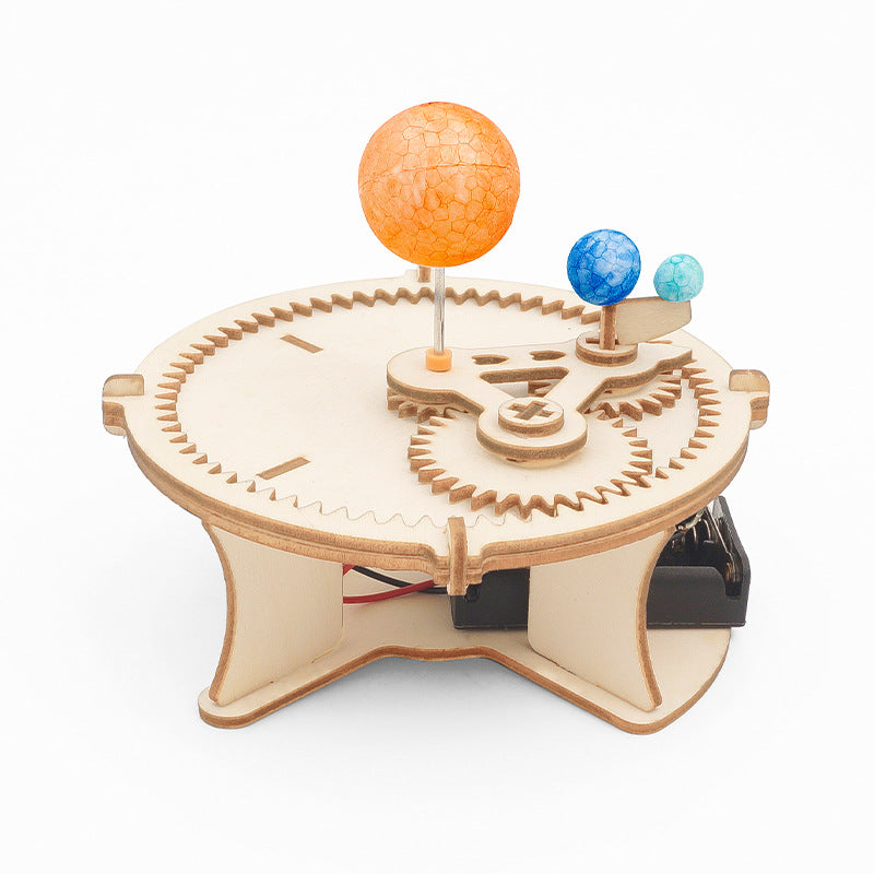 Educational Science Toy Kit for Building Earth, Moon, and Sun Model-1
