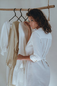 Essence Shirt Linen Dress