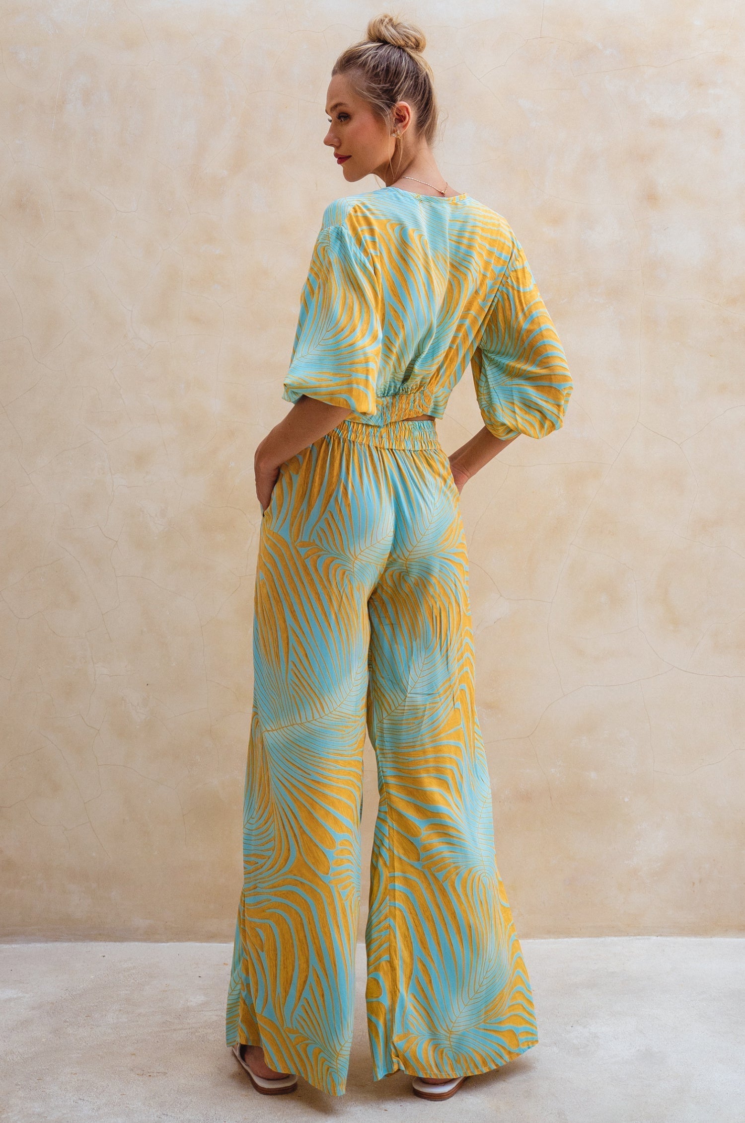 Fatima Wide Leg Pants (Sale)