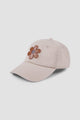 Flower Leather Vintage Dad Cap