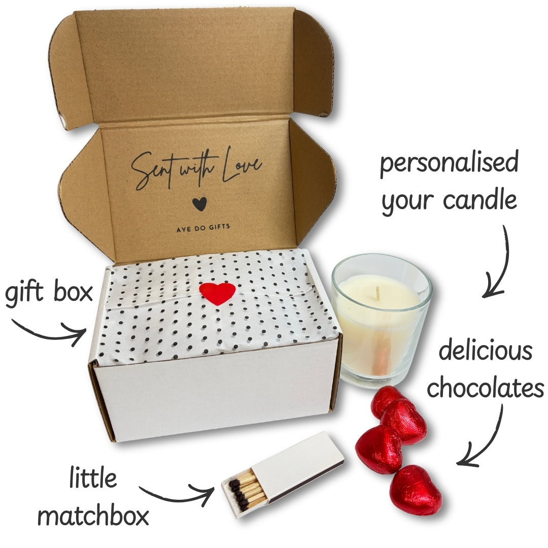 Personalised New Home Candle Gift Set | Keepsake for Couples, Friends-2