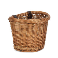 Front Fixing Heritage Oval Wicker Bicycle Basket-0