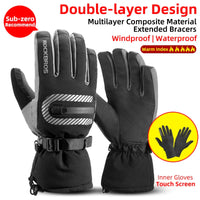 NNEOBA Thermal Warm Ski Gloves