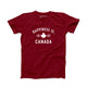 Youth Canada 1867 T-Shirt, Red