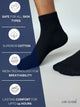 Pure Cotton Ankle Socks for Men and Women  Pack of 3 Pairs