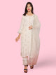 Women's Cotton Kurta-Pant, and Dupatta Set