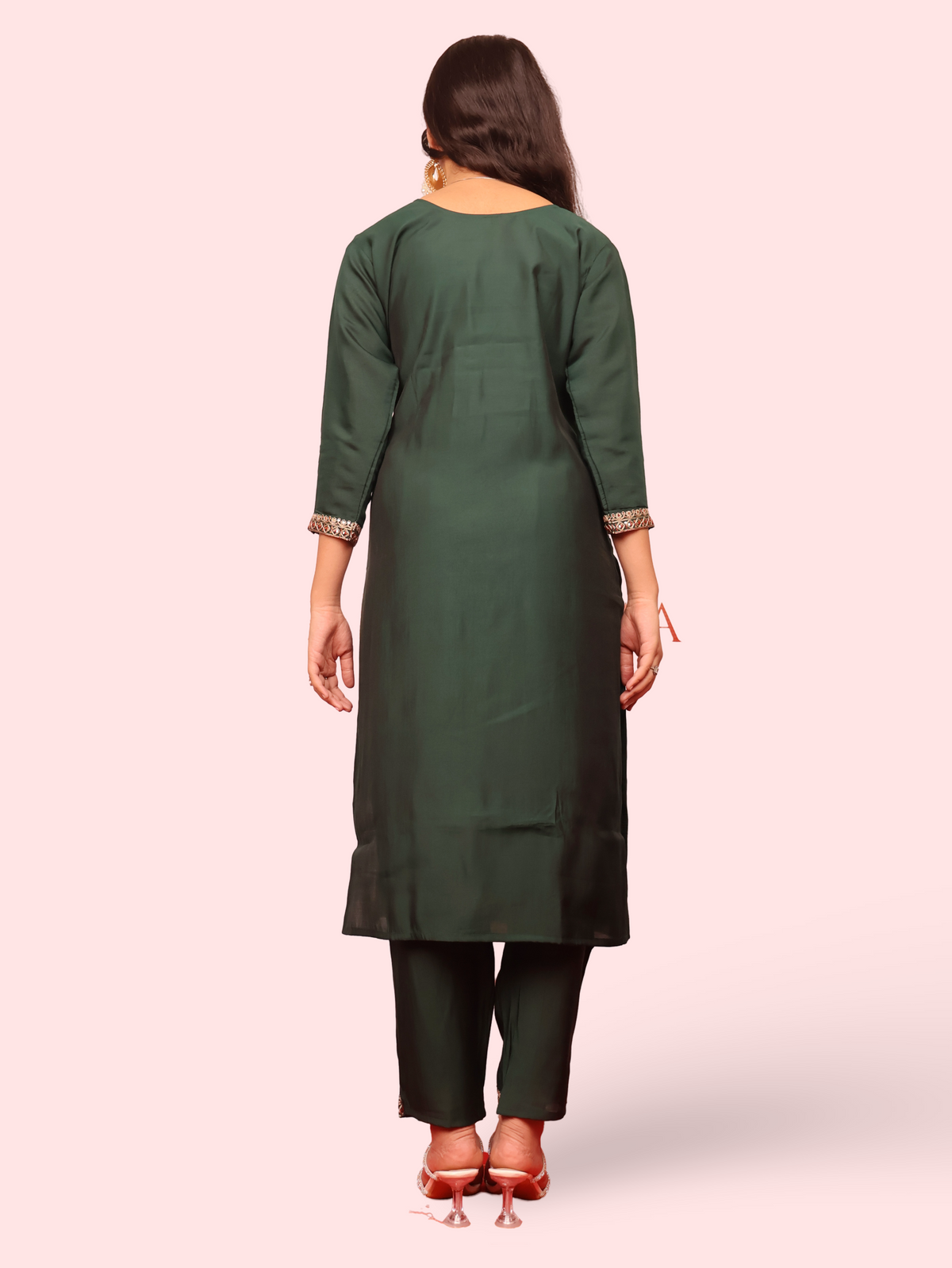 Women's Viscose Kurta-Pant, and Dupatta Set-2