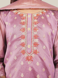 Women's Silk Kurta-Pant, and Dupatta Set-3
