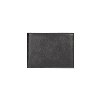 K10812AB | Men's Wallet in Saffiano Genuine Leather. Black color. 8 slots for credit cards. Size when closed: 12.5 x 9.5 x 1 cm. Packaging: hard bottom/cover Gift Box