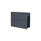K12204DF | Men's wallet in genuine full-grain leather, Naked. Blue color. RFID protection. Size when closed: 12.5 x 9.5 x 2 cm. Packaging: gift box bottom/cover