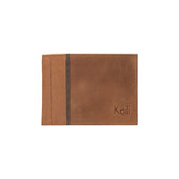 K12220UB | Men's wallet in genuine full-grain leather, Naked. Leather color. RFID protection. Size when closed: 11.5 x 8.3 x 2 cm. Packaging: gift box bottom/cover