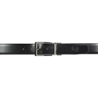 K4002AFB | Cintura Uomo Doubleface in Vera Pelle, Liscia e Scamosciata. Colore Nero / Grigio. Dimensioni: cm 125 x 3,5 x 0,5 (giro vita cm 110). Confezione: Gift Box rigido fondo/coperchio
