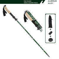 Adjustable Walking Stick Trekking Aluminum alloy Climbing Stick