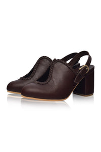 Lola Leather Mules