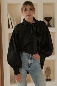 Merci Balloon Sleeve Oversized Shirt (Sale)