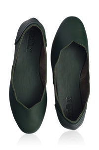 Milan Leather Ballet Flats