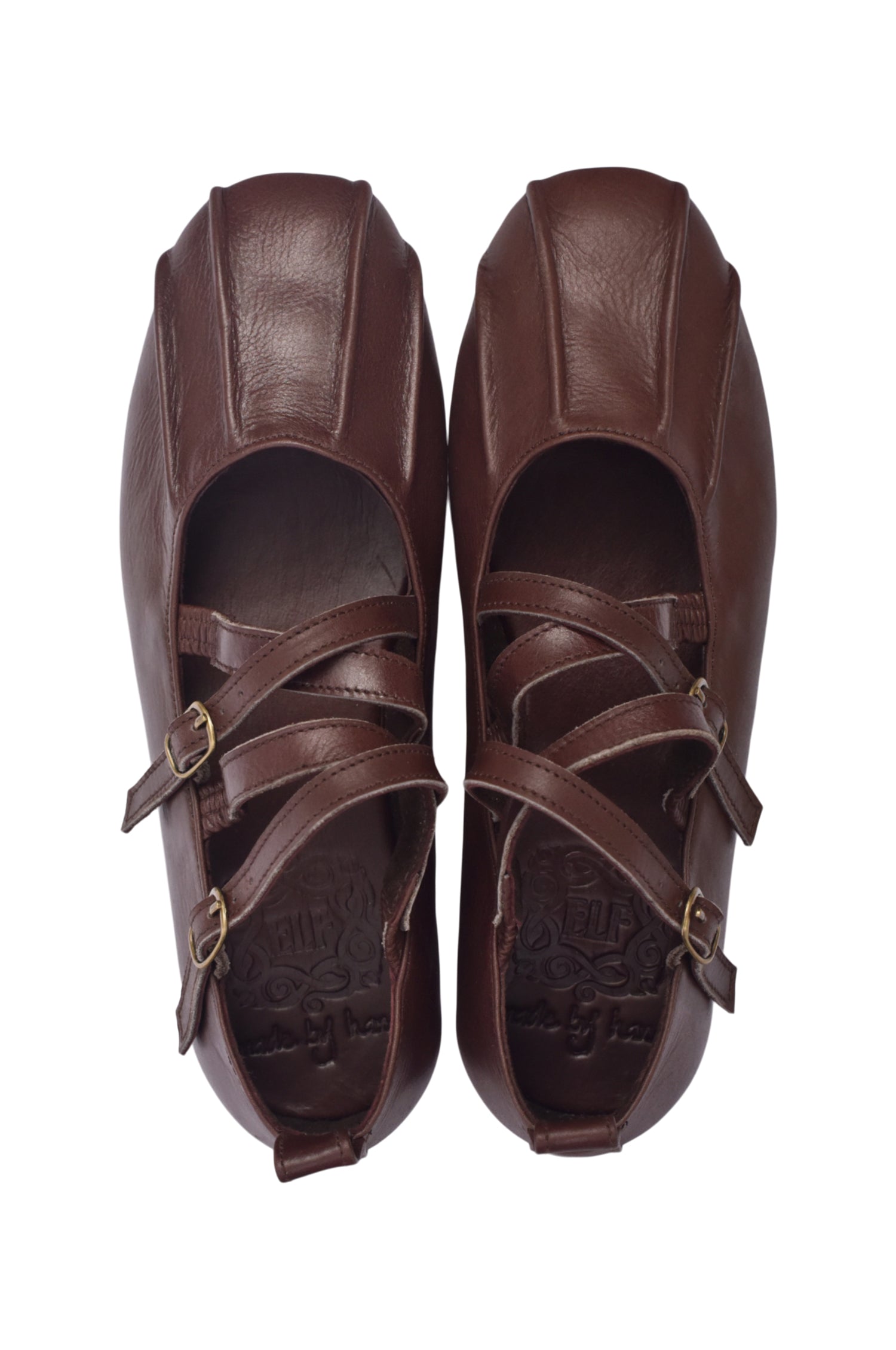Obsession Criss-Cross Round Toe Flats