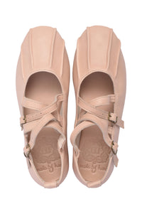 Obsession Criss-Cross Round Toe Flats