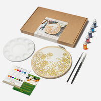 Ocean Hues DIY Batik Craft Kit – Authentic Wax-Resist Textile Art for Beginners-2