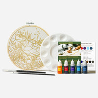 Oh My Turtle! DIY Batik Craft Kit – Authentic Wax-Resist Textile Art for Beginners-5