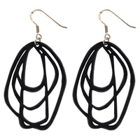 Orion Recycled Rubber Earrings-1