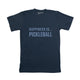 Men's Pickleball T-Shirt, Heather Navy