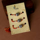 Silver Round Beads Rakhis ( Pack Of 3 )