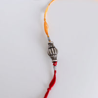 Sliver Ovol Beads Rakhi-4