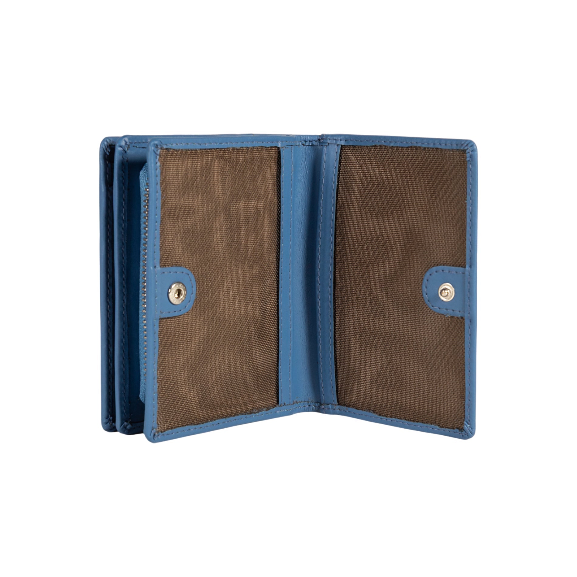RB1083SCP | Women's Wallet Made in Italy in Genuine Smooth Matte Leather. Wisteria Color. Dimensions (closed): 13 x 9 x 2.5 cm