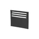 RB12016A | Credit Card Holder in genuine full-grain leather, with light grain. Black color. RFID protection. Size: 10 x 8 x 0.5 cm. Packaging: gift box bottom/cover
